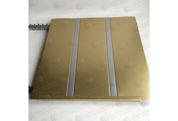 Реечный потолок Бард ППР-150/25КФ (0202 золото металлик/0205 серебро металлик)