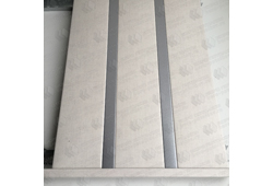 Реечный потолок Бард ППР-100/25КФ (0518 лен new/0205 серебро металлик)