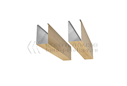 Кубообразный реечный потолок 80х130 (P5317)