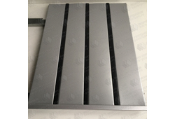 Реечный потолок Бард ППР-83 (0205 серебро металлик/0307 черный)