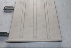 Комплект реечного потолка для ванной 2х2 м ППР-84 (0301 бежевый/0301 бежевый)